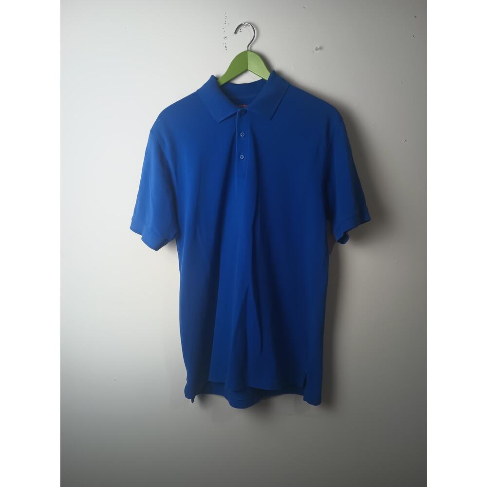 5.11 Tactical Polo Shirt Men's Medium Blue Short Sleeve Work wear